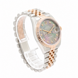 Rolex Datejust 36MM 116231 Two-Tone Tahitian Pearl Dial Watch